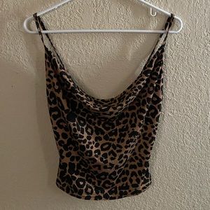 Cheetah Crop Tank